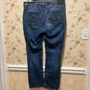 Silver Jeans Dark Blue Slim Boot Women's Jeans size 16